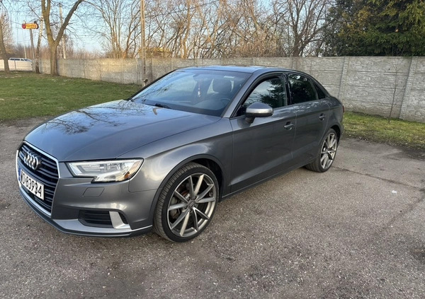 Audi A3 cena 76800 przebieg: 91232, rok produkcji 2017 z Ostrołęka małe 781